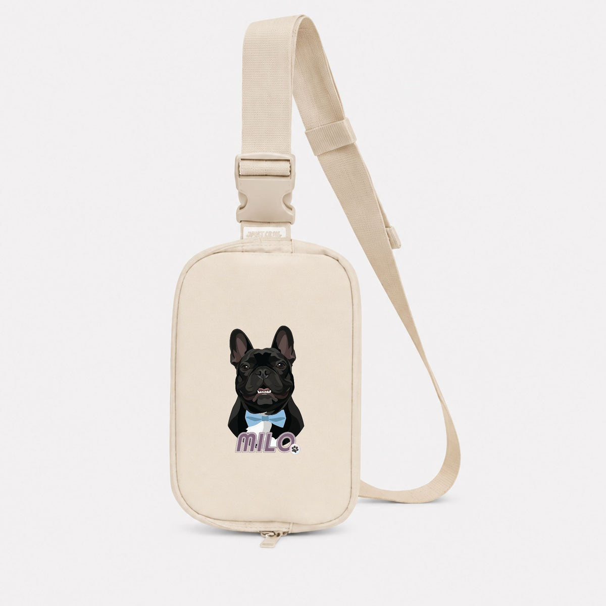 Pearl Accent Custom Comfort Colors Explorer Sling Bag