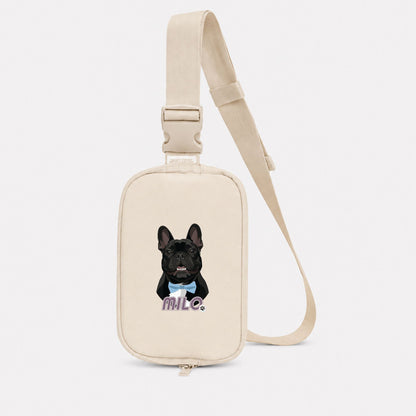 Pearl Accent Custom Comfort Colors Explorer Sling Bag