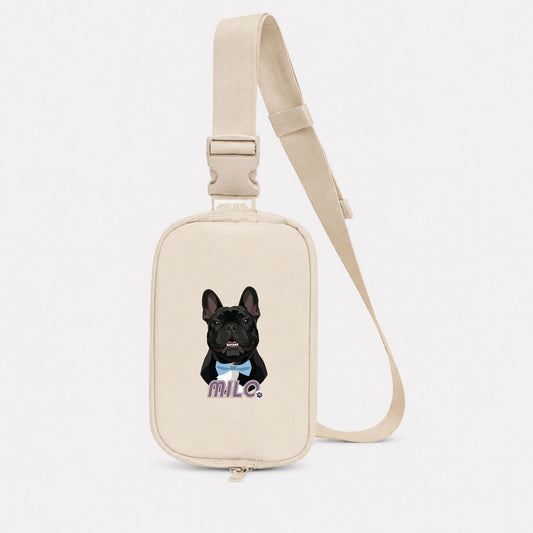Pearl Accent Custom Comfort Colors Explorer Sling Bag