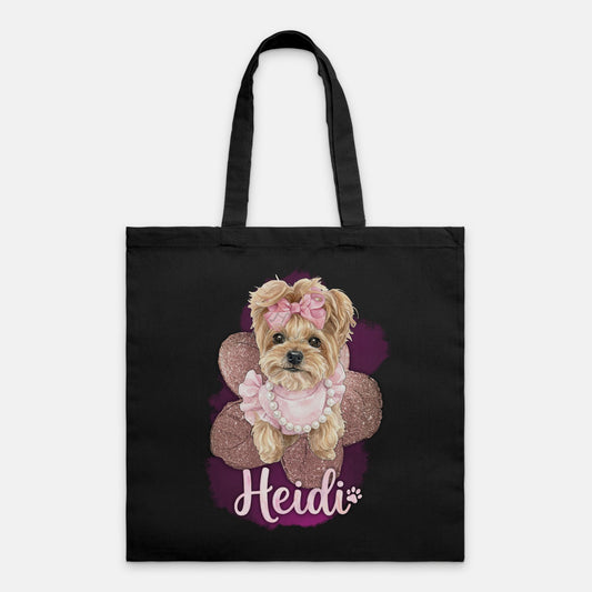 Sparkle Bloom Custom Lightweight Tote Bag