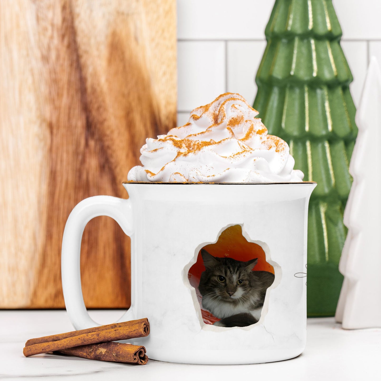 Cupcake Breakthrough Customizable Camp Mug