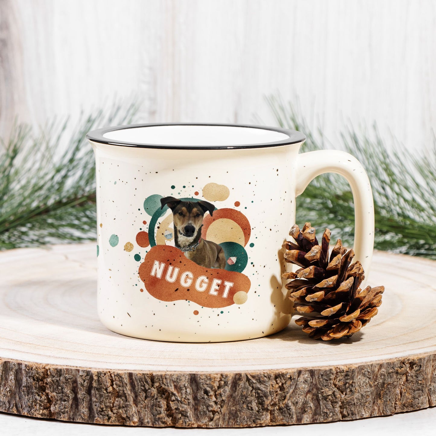 Playful Pop Custom Camp Mug