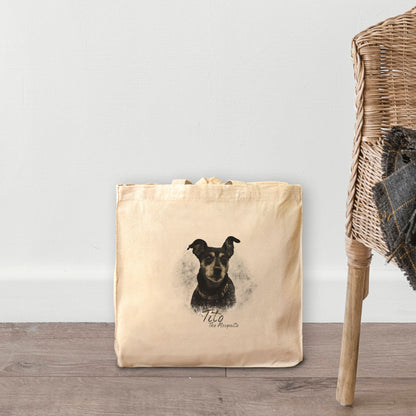 Studio Blend Portrait Custom Heavy Canvas Tote Bag
