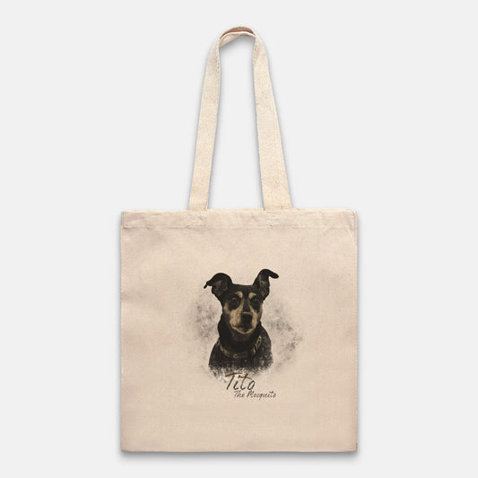 Studio Blend Portrait Custom Heavy Canvas Tote Bag