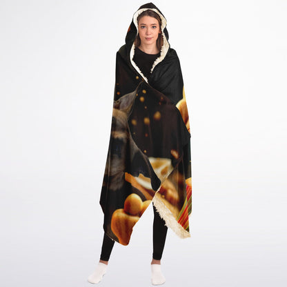 Cupcake Snatcher Hooded Blanket