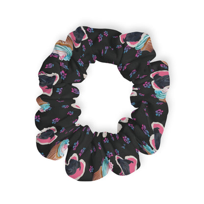 Cupcake Love Custom Pet Scrunchie