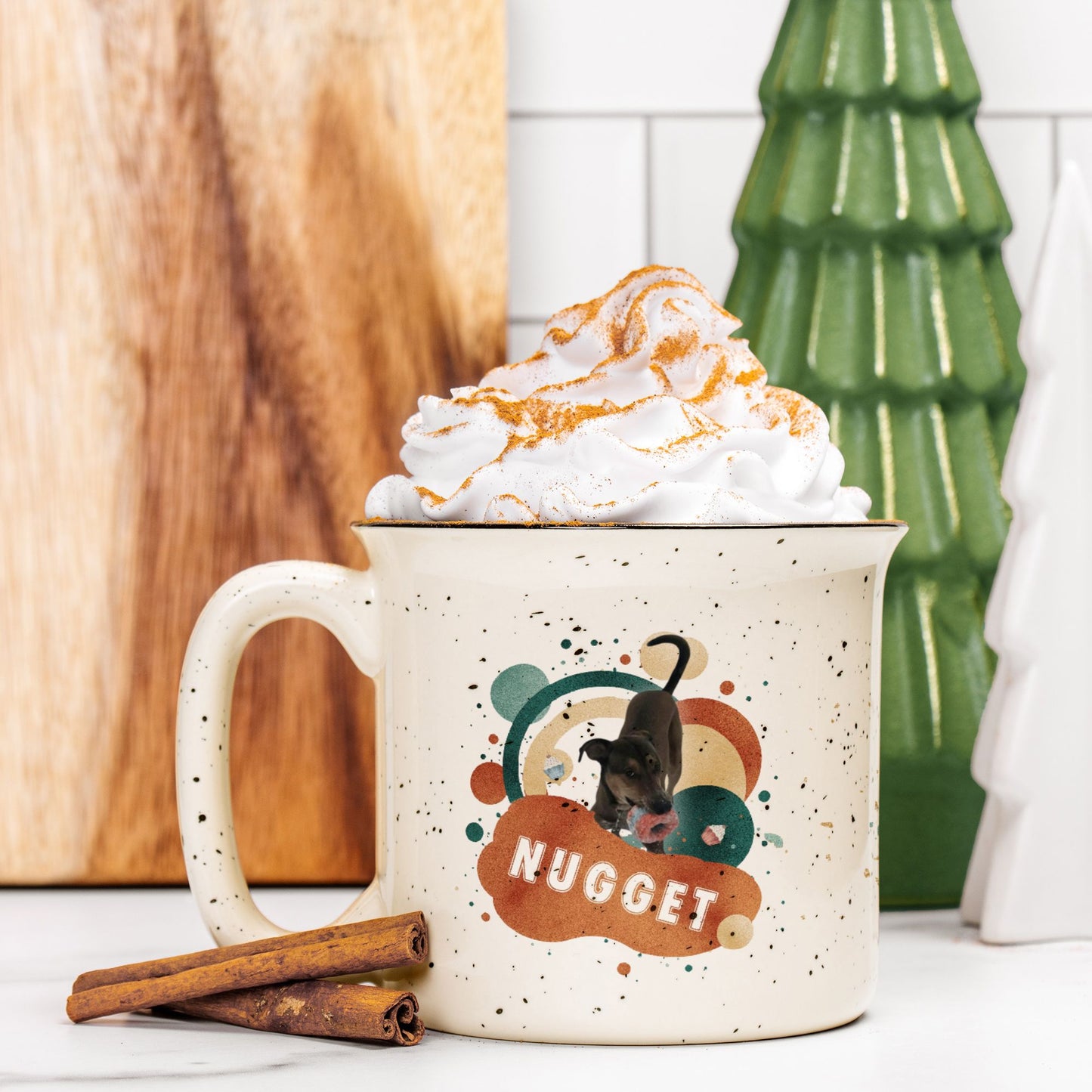 Playful Pop Custom Camp Mug