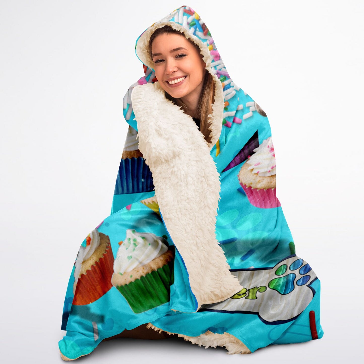 Sprinkles & Paws Fundraiser Hooded Blanket