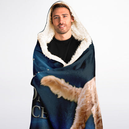 Pawsome Prince Custom Pet Photo Hooded Blanket