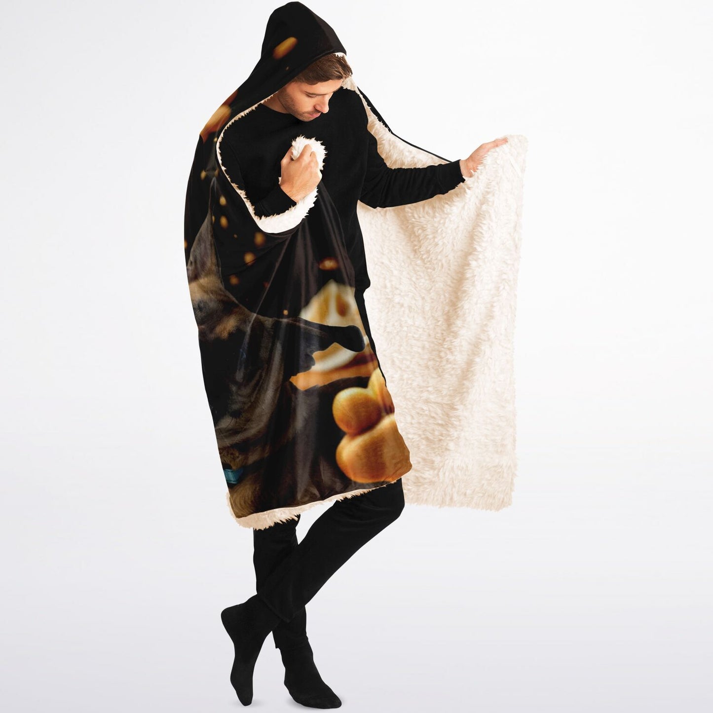 Cupcake Snatcher Hooded Blanket