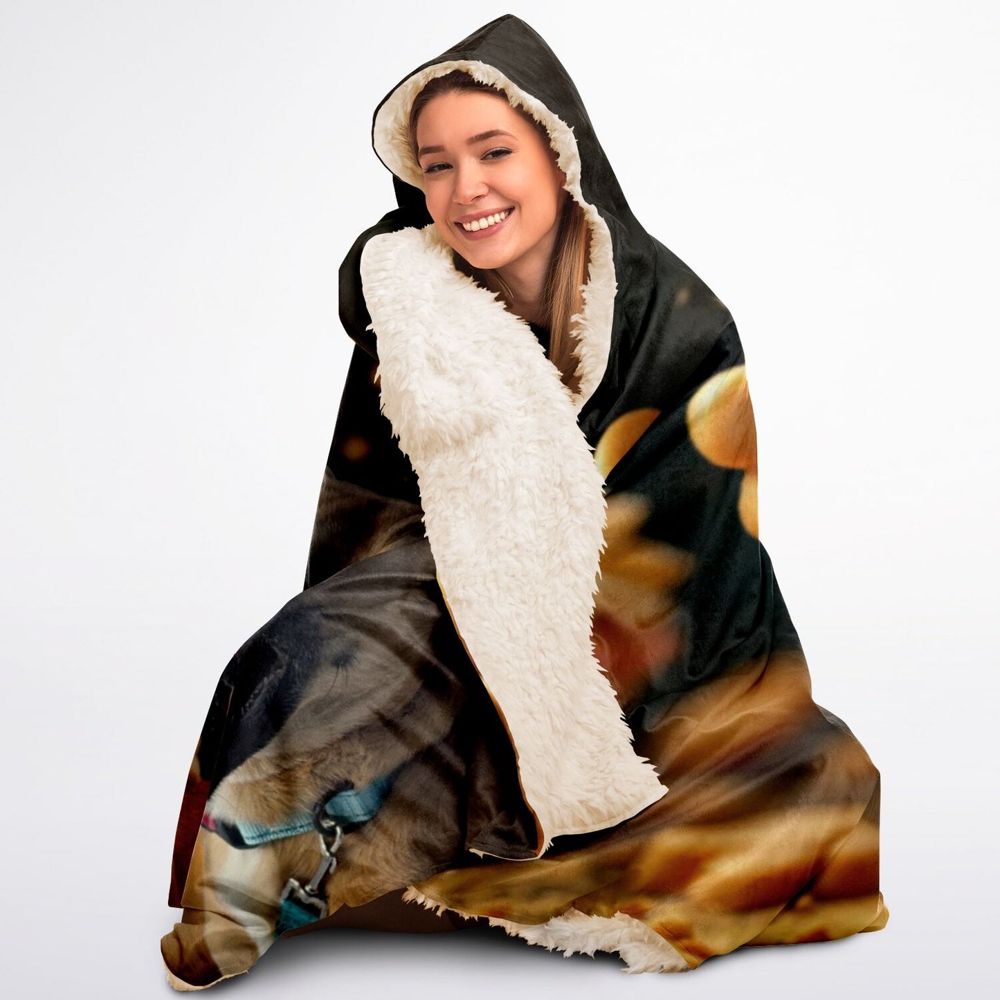Cupcake Snatcher Hooded Blanket