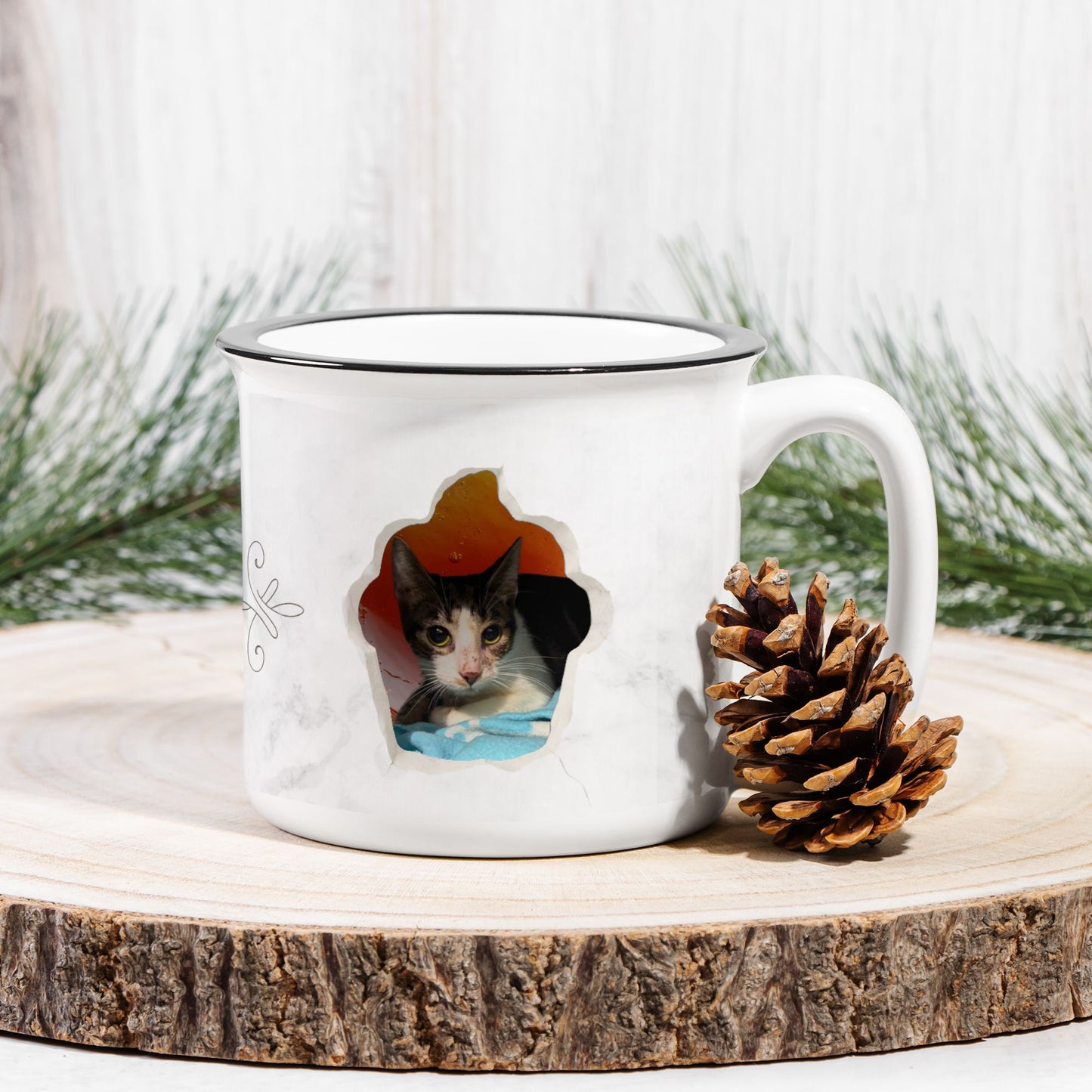 Cupcake Breakthrough Customizable Camp Mug
