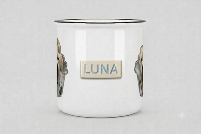 Cupcake Window Custom Camp Mug