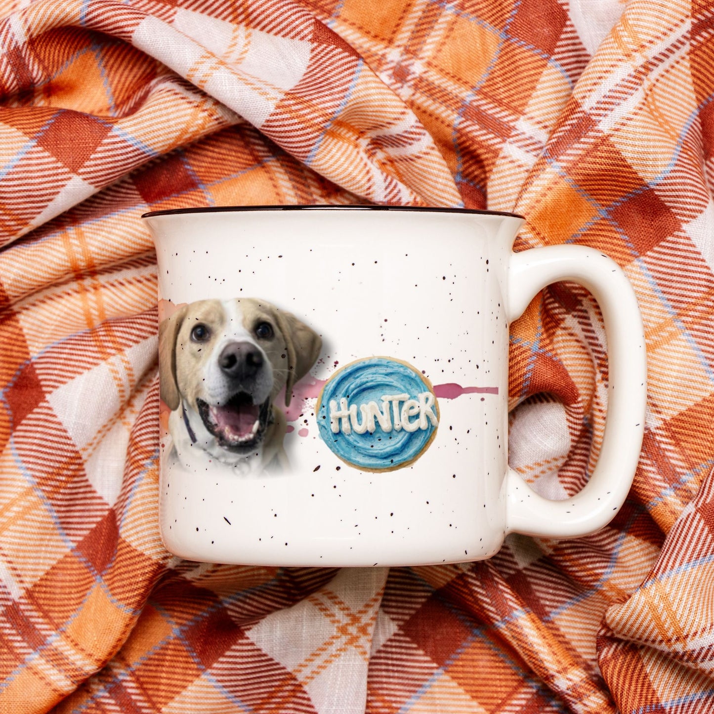Watercolor Treat Custom Camp Mug