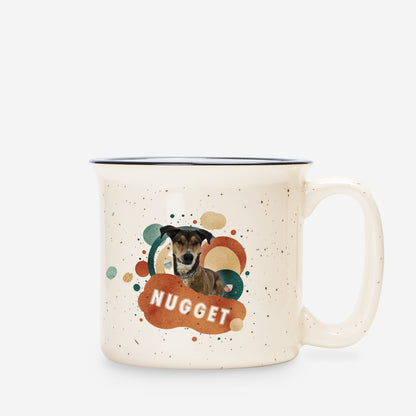 Playful Pop Custom Camp Mug