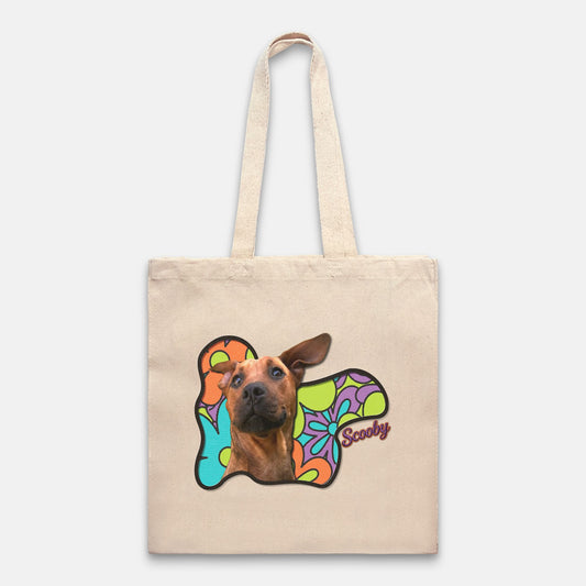 Mystery Bloom Custom Heavy Canvas Tote Bag
