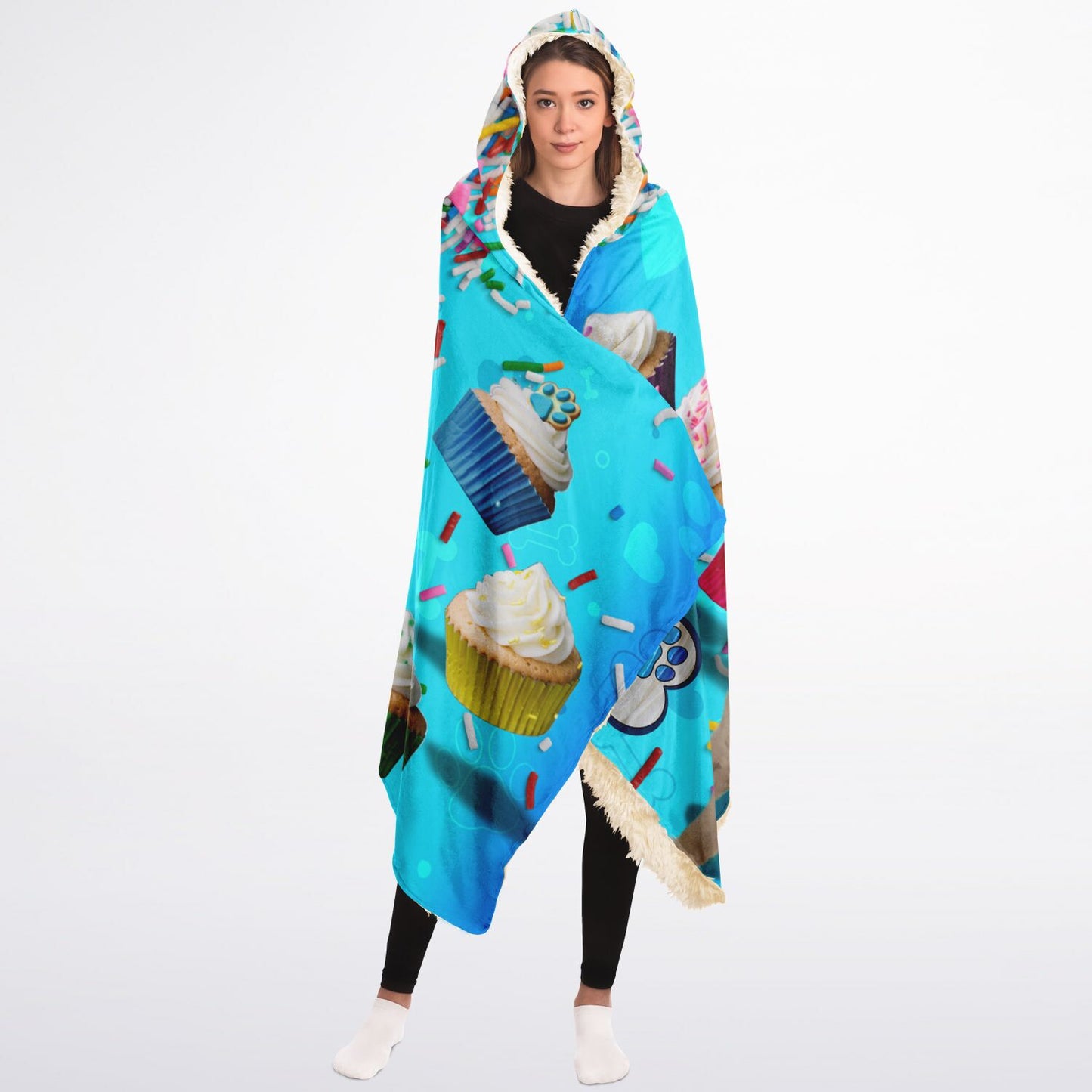 Sprinkles & Paws Fundraiser Hooded Blanket