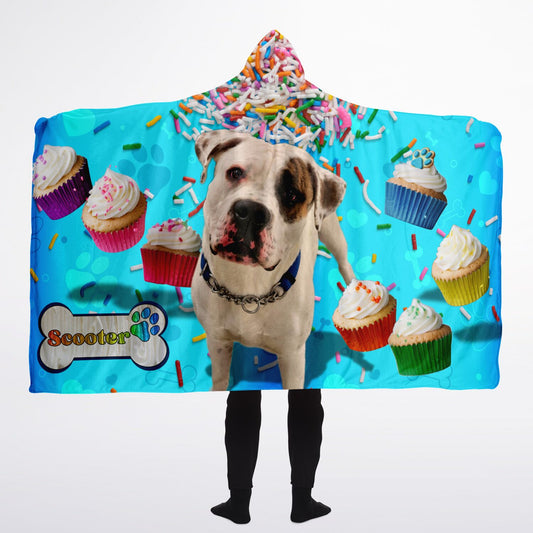 Sprinkles & Paws Fundraiser Hooded Blanket