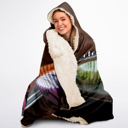 Sweetest Pupcake Hooded Blanket