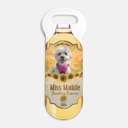 Sunshine Reserve Custom Neoprene Bottle Tote Bag