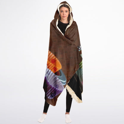 Sweetest Pupcake Hooded Blanket