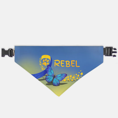 Down Syndrome Awareness Custom Bandana Collar