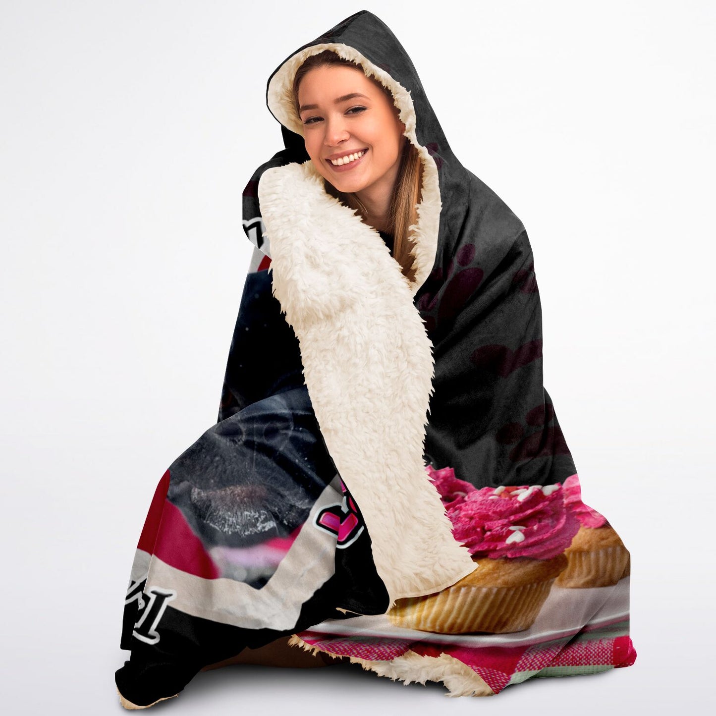 If You Drop It, It’s Mine Hooded Blanket