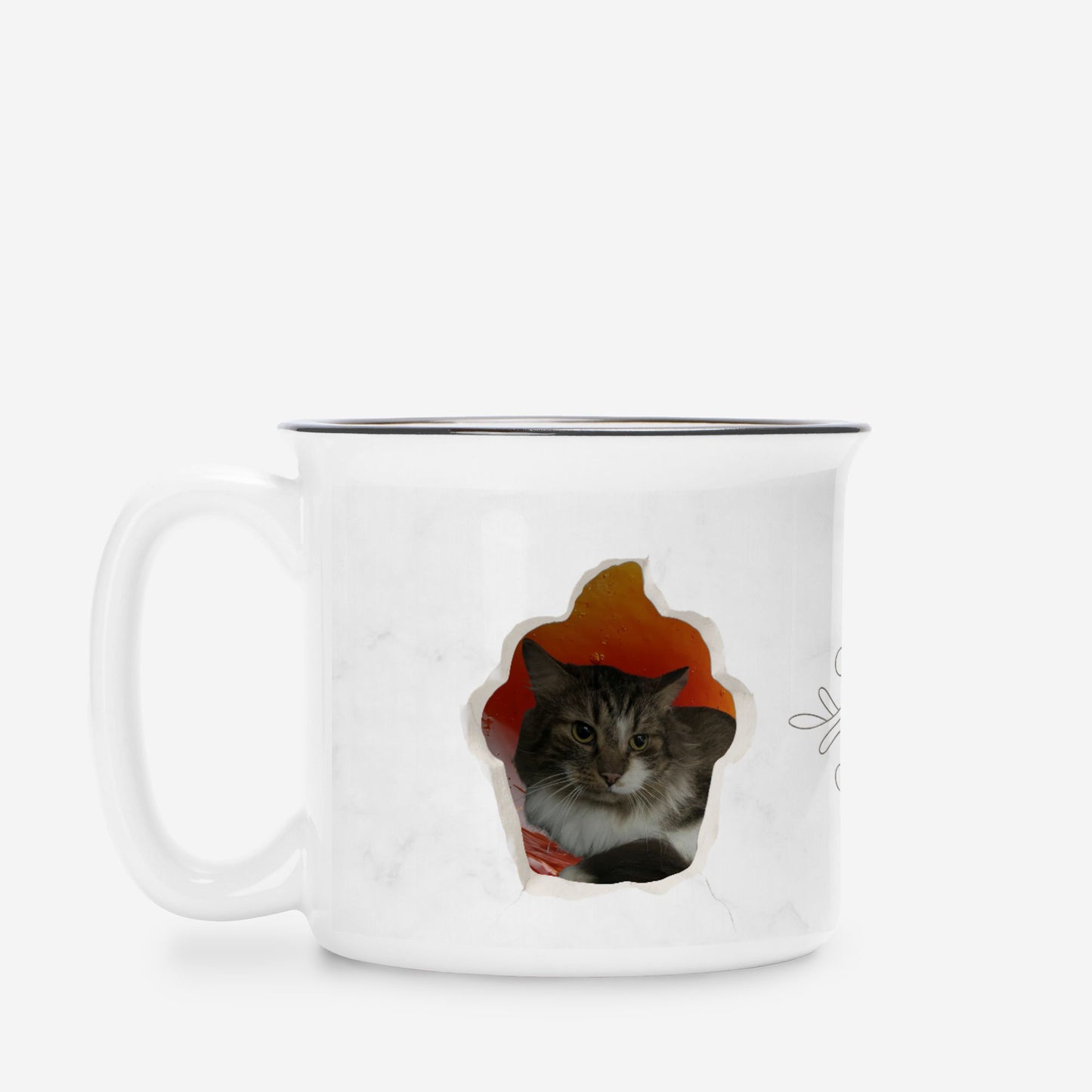 Cupcake Breakthrough Customizable Camp Mug