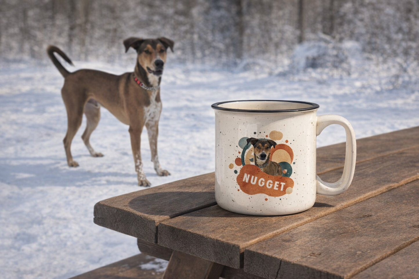 Playful Pop Custom Camp Mug
