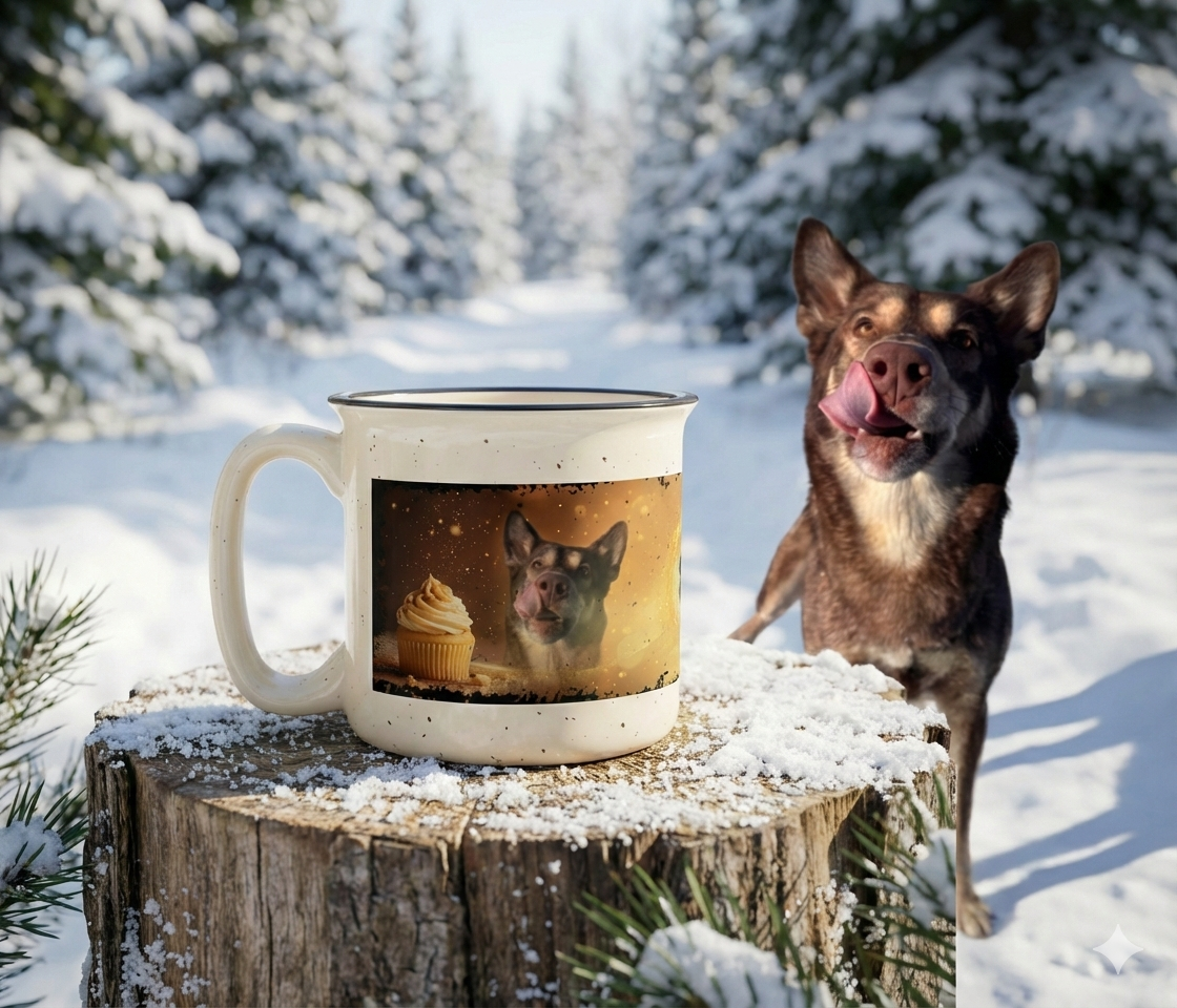 Cupcake Bandit Custom Camp Mug