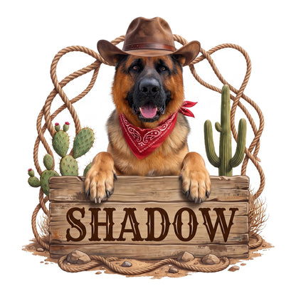 Cowboy sample with Shadow, illustration by Shadow’s Jazzy Sketches